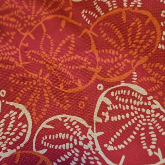 Lilly Pulitzer for Estee Lauder Pink & White Sand Dollar Cotton Canvas Tote Bag - Picture 3 of 13